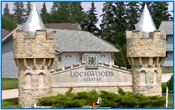 Loch Woods Estates Entrance Gate